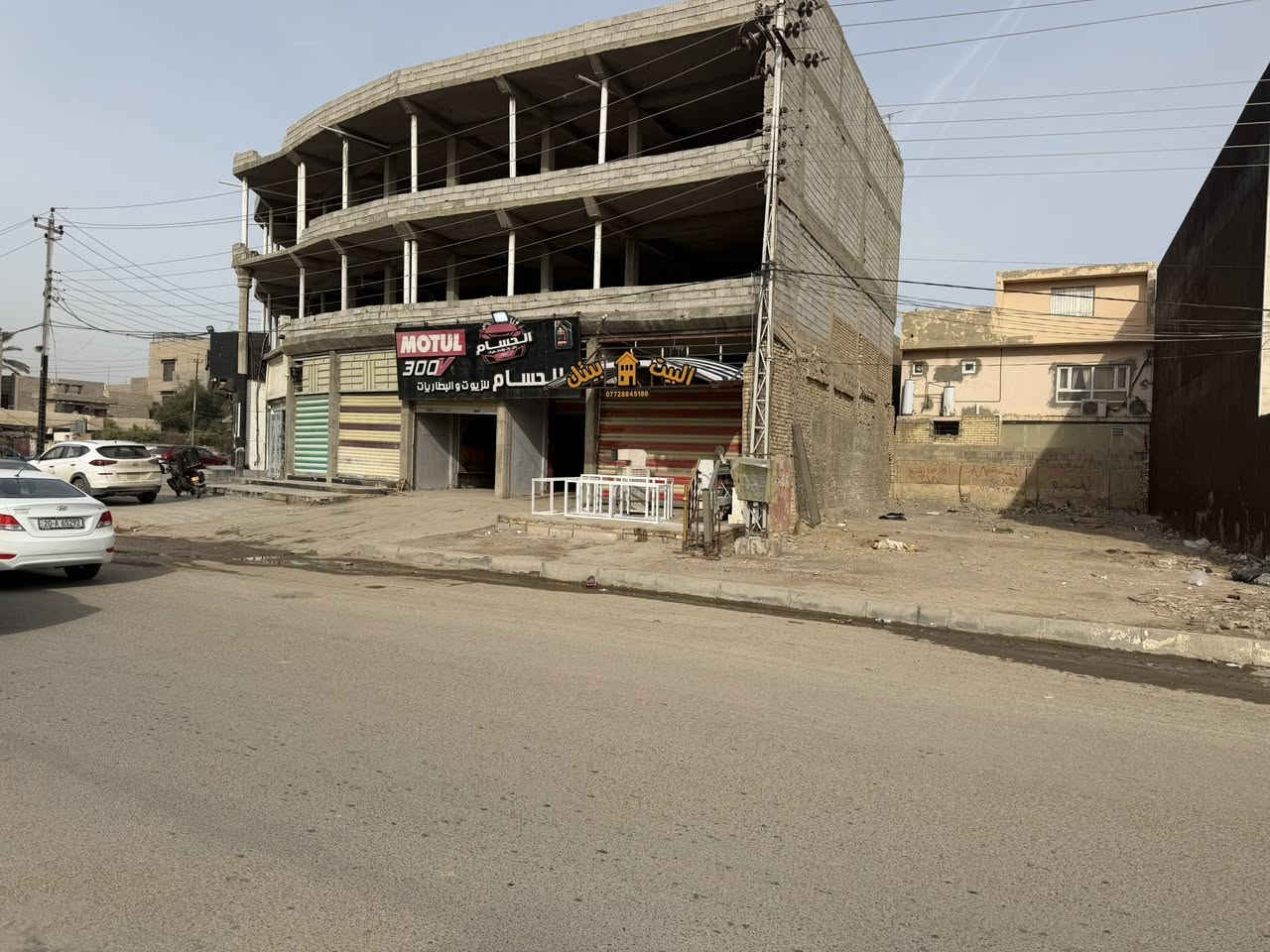 قطعة ارض تجارية للبيع
الموقع التحرير الشارع العام مجاور مطعم بيتزاهات بصف عمارة عبد تايه 
المساحة ١٨٠ متر
الوجه ٩ متر النزال ٢٠ متر 
***********
