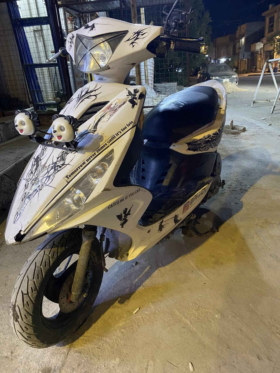 السلام عليكم
دراجه نوع ماكس مضلع 

دراجه نشطة مابيها نقص بس سلف 

شغاله هندر 

 صالنصه رياضي توبو بوق بدون كاتم 

السعر 500 و بيها مجال 

هاتف *********** , ‏***********‏ .
