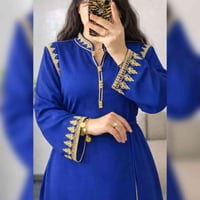 قفطان • ثوب كريب • مقاسات L-XXXL