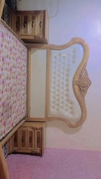 جرباية • سرير نوم • سرير خشب • جرباية زان • سرير مفرد