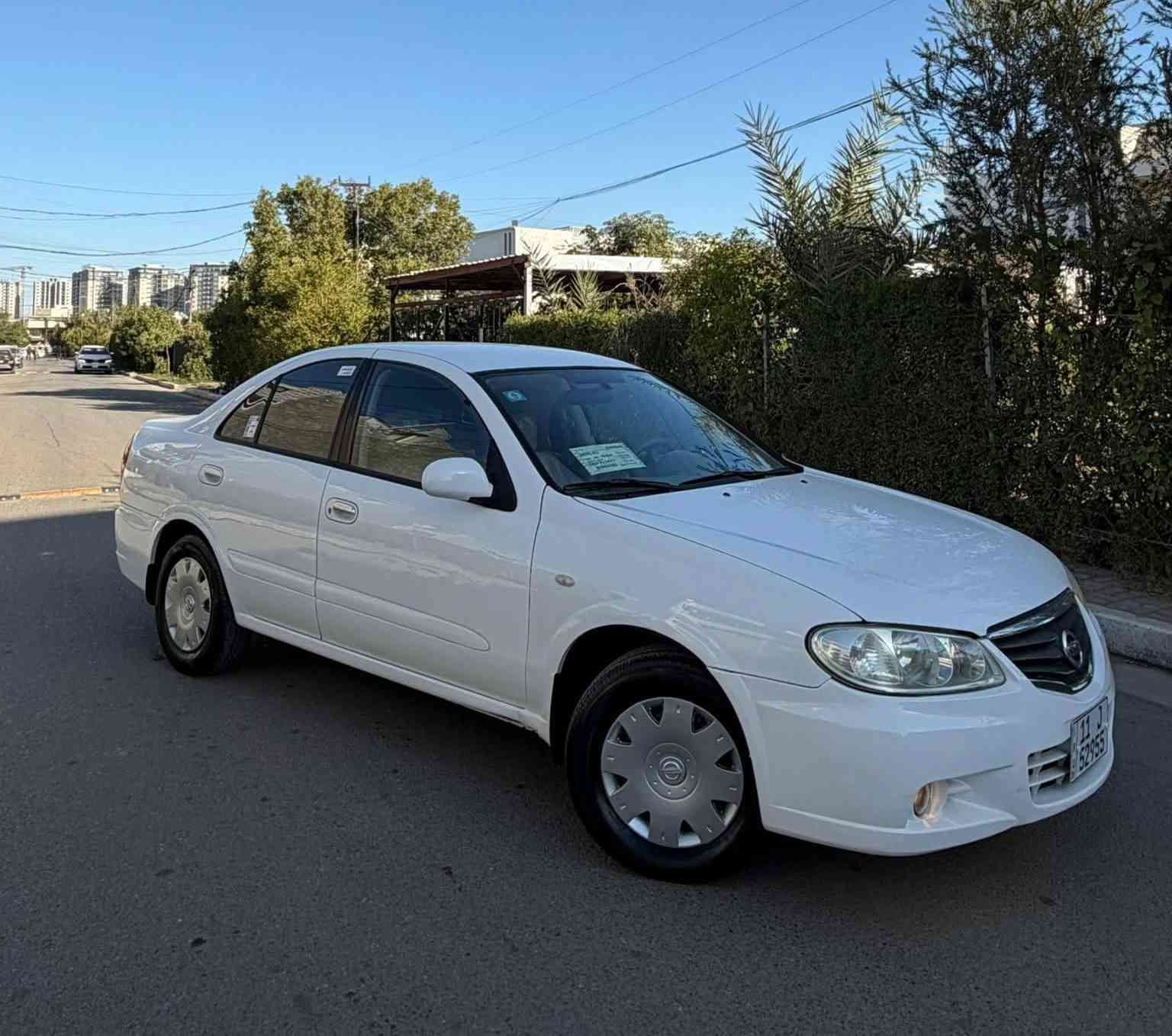 السلام عليكم

نيسان سني 2010 ياباني ابيض 
محرك 1600 قبق اسود 

🟩مكينة وكير مكفولة كفالة عامة 
🟩حدادية جاهزة 

✅رقم بغداد انكليزي جديد 
✅وهزة جديدة تحويل مباشر 

تبريد وتدفئة شغالة 
داخل بيجي المرغوب  
4 جام كهرباء 

✅سيارة نظيفة جدا 
✅وعلى ايد وحدة من زيرو✅

السيارة جاهزة وماناقصها برغي ✅✅

السيارة مكفولة كفالة عامة😍✅ 

من التبديل والصبغ عداى 
الجاملغ الامامي وربع البنيد 
بدون حادث أثر بطش والصور 
موجودة عندي قبل الصبغ 

السعر مناسب  وبيها مجال بسيط 

مكاني بغداد 
حي الجهاد 

للأستفسار  
الاتصال ***********
واتساب ***********
