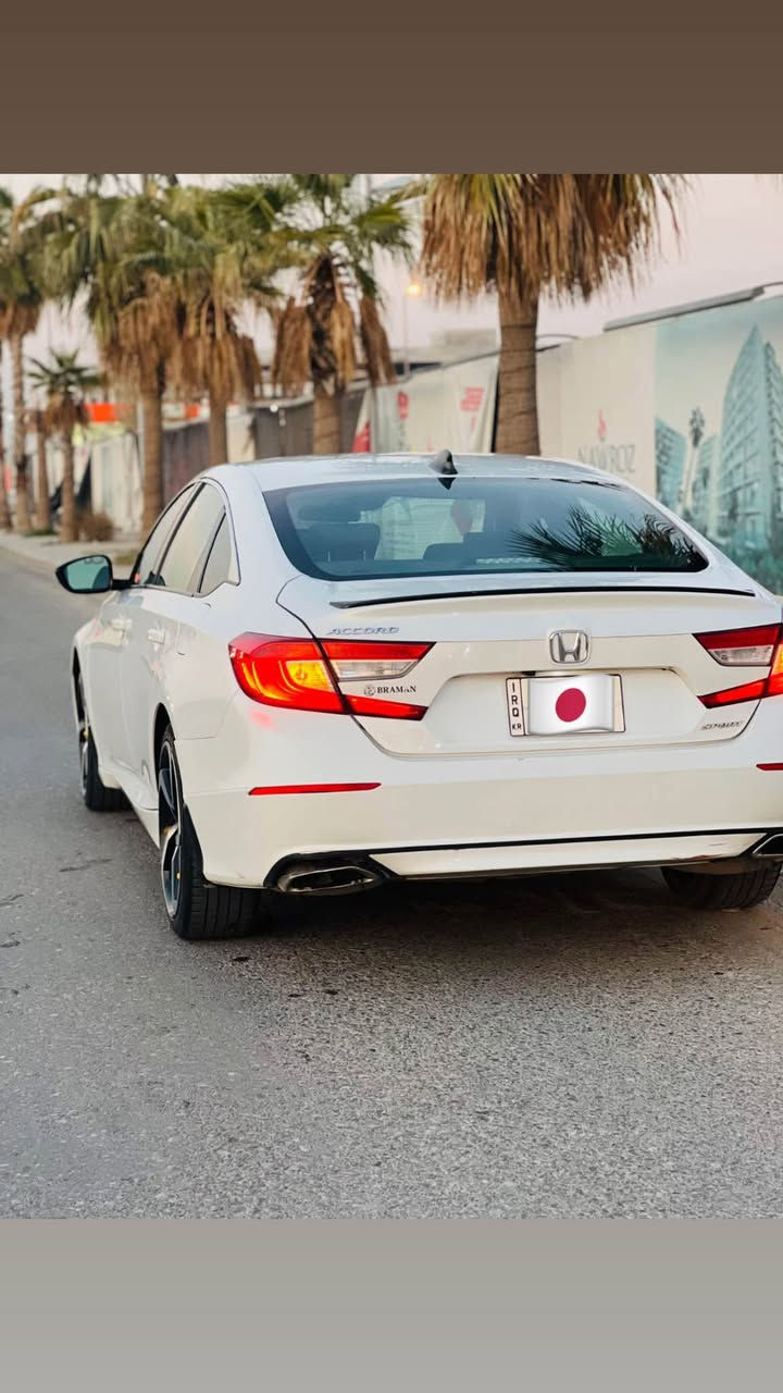 Honda accord 2022 sport 🚀
بصمة 
كامرة 
شاشة جبيرة 
رادار امامي 
٣ انظمة قيادة (normal-eco -sport) 
بريك بصمة 
اوتو ستارت ستوب 
قيادة ذاتية 
رادار خط شارع 
تحديد سرعة 
كشنات كهربائية 
شاشة الكتروني
اوتو هولد 
لايتات امامية خلفية led 
ويالة و تايرات رياضية 

سيارة ماشية 94 الف كلشي اب حالة الشركة كلشي بيها اب شرط لعشاق تميز سيارة مابيها اي نواقص تايرات صدر مكينة كير كلها اب شرط سيارة رقم اربيل ترقيم جديد 
رقم سنوية هزة فحص جديدة سنوية لحد سنة ٢٠٣٠ تحويل اب شرط ثاني يوم 

ضرر السيارة فقط باب صبغ و باب تبديل شركة بجم كبس كل ايرباكات اب شرط دواخل اب شرط مابيها 

مكان :اربيل 

سعر :152$ بيها مجال للطيبين 

*********** اتصال او واتس اب أربيل, العراق
