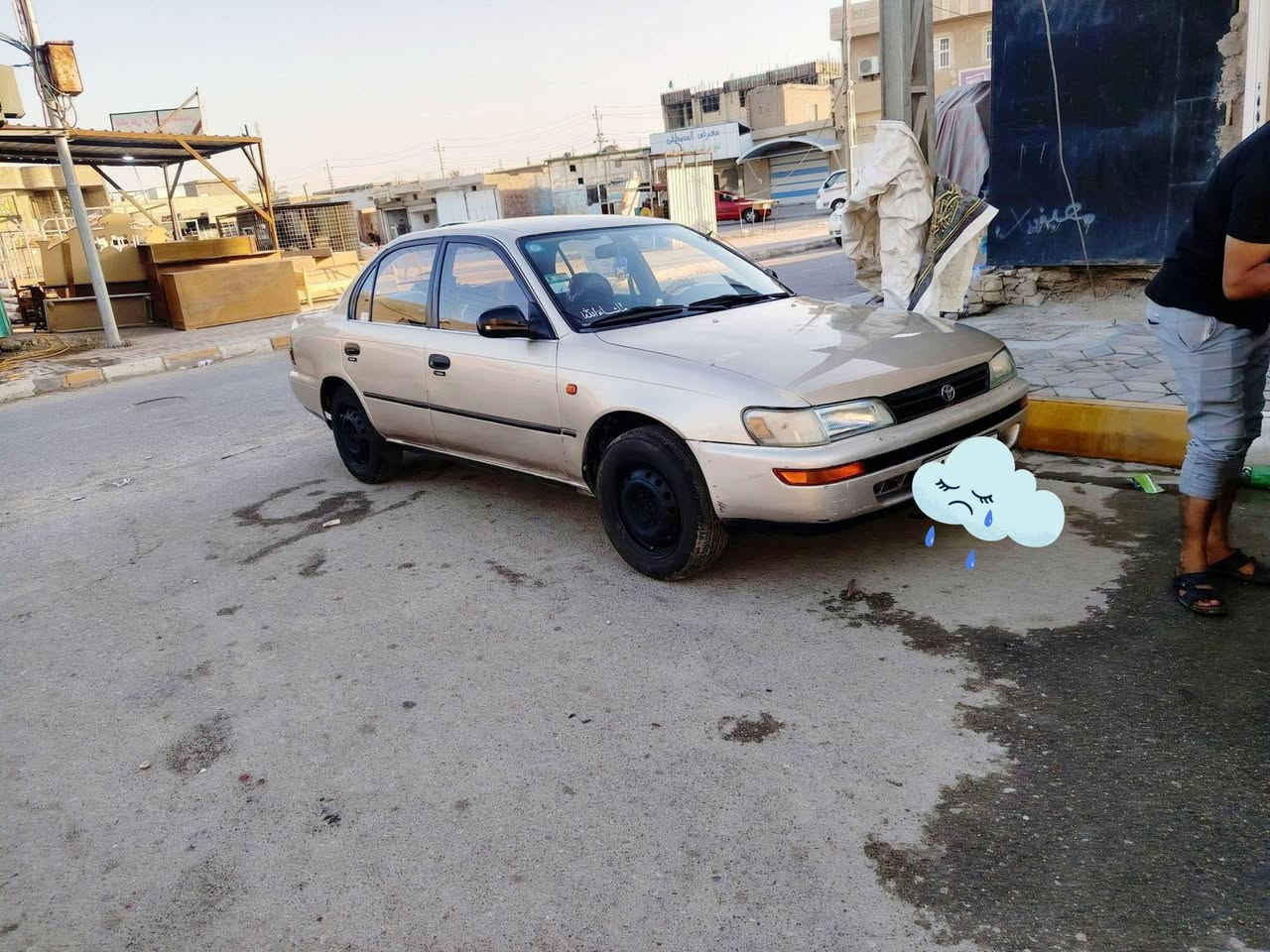 كورلا ٩٢ السياره مصبوغه جماليه اي ضربه ما بيها  
رقم بغداد بأسمي
سنويه جديده
العنوان. واسط قريب شارع بدره السعر ٥٥ وبيها مجال بسيط 
***********
