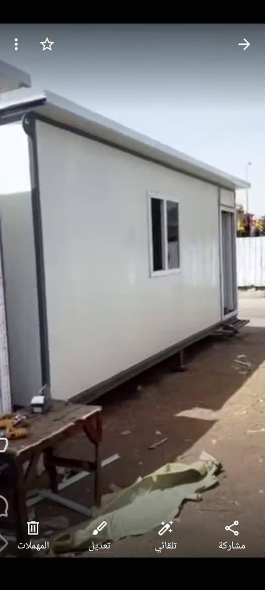 السلام عليكم ورحمة الله  تم وصول كرفانات جديد ما مستخدم شاصي شيلمان الطول 6متر و العرض 3متر المكان قضاء بيجي ناحيه الحجاج  الا ستفسار***********
*********** باداره ابو حمودي الجبوري
