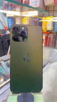 ايفون 13 ابرو ماكس  ذاكرة 512 بطارية 100 مرفوعة فطر كلش خفيف مامأثر خل...