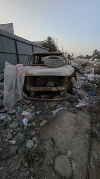 انفنتي • ٢٠١٢ • اثر حريق