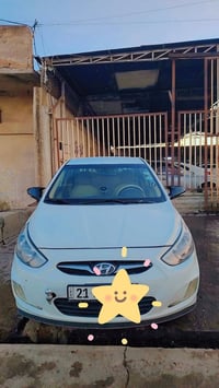 للبيع اكسنت 2011 السياره بيه حالوب ومصبوغه حزام بدون داخل بس داير قبق ...