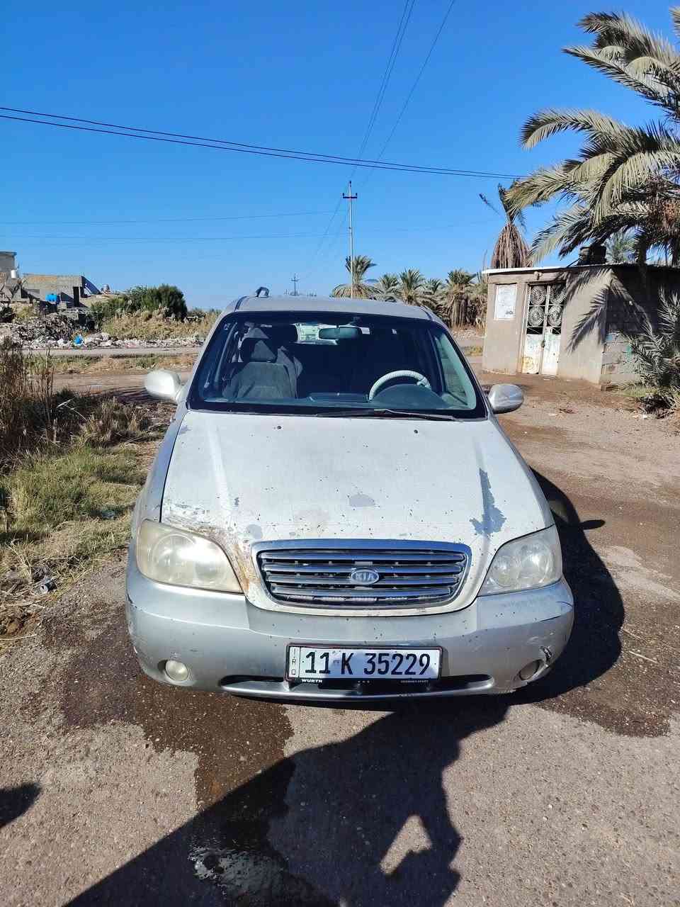 سلام عليكم
سياره كرنفال موديل 2003 بسمي رقم جديد بغداد جاهزه محرك وكير محور 2200 كامري ابو كف لا بخار ولا صرف المكان بغداد التاجي (السعر 60 ورقه وبيهه مجال) لتواصل اتصل على الرقم *********** (
