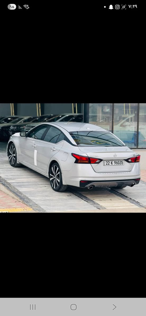 نيسان التيما SR
موديل 2022
ماشية 35 mil قابل للزيادة
شفتات كير
كار بلاي
كشنات جلد + كشن كهرباء
تخم تاير جديد ويل شركة بلادي 
رادار 360 درجة
حجر رادار بلادي شركة 
تحكم ستيرن تثبيت سرعه 
قطعة وحدة صبغ بدون دواخل سيارة مكفولة كفالة عامة من عدا
بنيد صبغ بدون دواخل
 ايرباك فقط استيرن راجع سستم ابيع شرط الفحص
 سونار ورقم رقم الشاصي 
1n4bl4cv5nn366406
رقم اربيل سنوية جديدة لحد 2029
السعر 160 بيها مجال 
مكان السياره ديالى خانقين
*********** خناقين, ديالى
