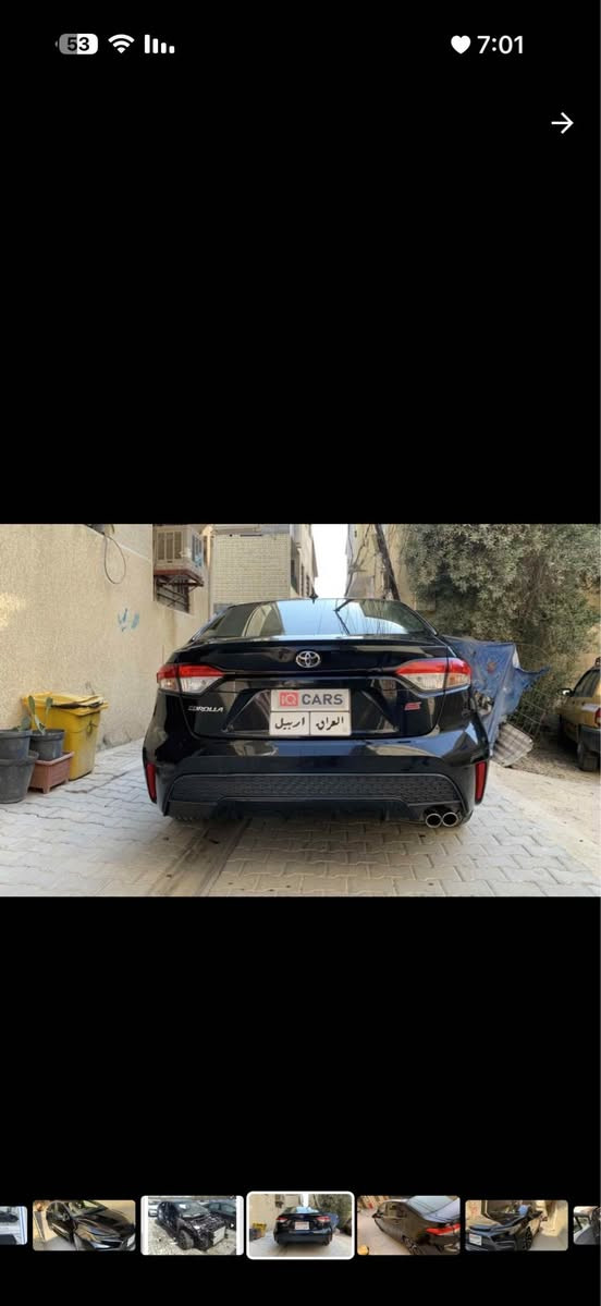 السلام عليكم للبيع كورلا موديل 2020 se ماشيه 63الف وارد امريكي حادث سرقه 3صبغ 2فتح بدون داخل بدون أرباك العنوان بغداد الكريعات شارع الكويتي رقم أربيل شركه رقمي *********** بغداد, العراق
