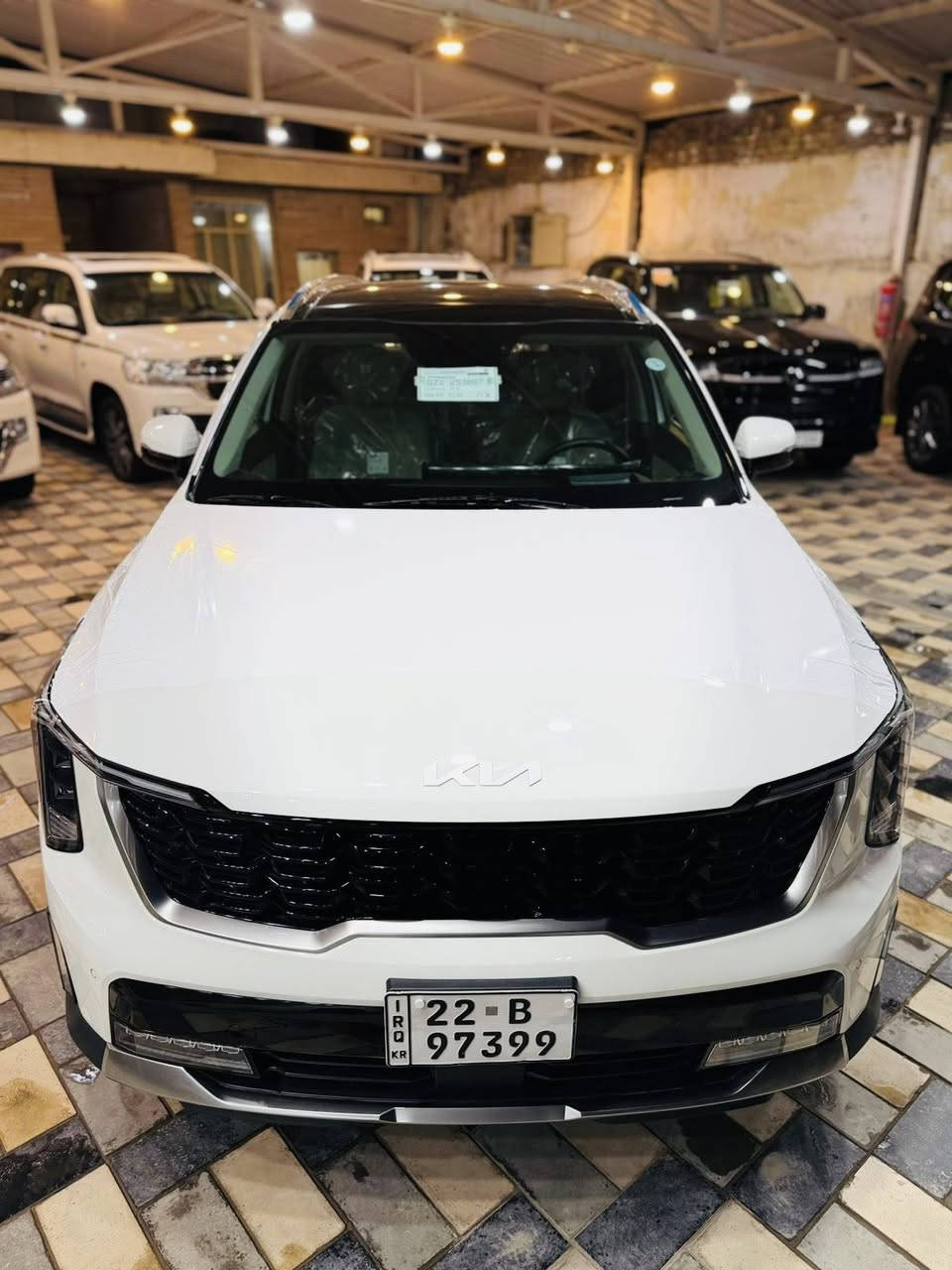 سورنتو خليجي موديل 2024
ماشيه 29كم 
رقم اربيل مداور او وكاله بالخدمه 
السياره فول عدا الكاميرات
بانوراما
شاشه داتا شو 
فول بصمه تشغيل مع ابواب
كشنات كهرباء
كشنات جلد 
ويل كب20
جنطه كهرباء 
فول تحكم ستيرن 
كشافات زنون 

مكاني نجف 
السعر 318
اي استفسار خابرني وبالخدمه 
***********
