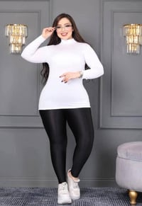 فانيلة تركي • أسود وأبيض • قماش ناعم