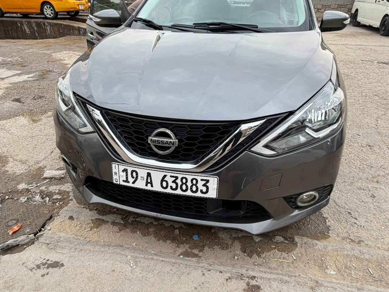 نيسان سنترا SR 2019 ماشيه 53 الف
بصمه - رادار - تدفئة كشنات رقمها كربلاء دولي 
حادثها جاملغ وبنيد السعر 120$ وبيها مجال للاستفسار  ***********
