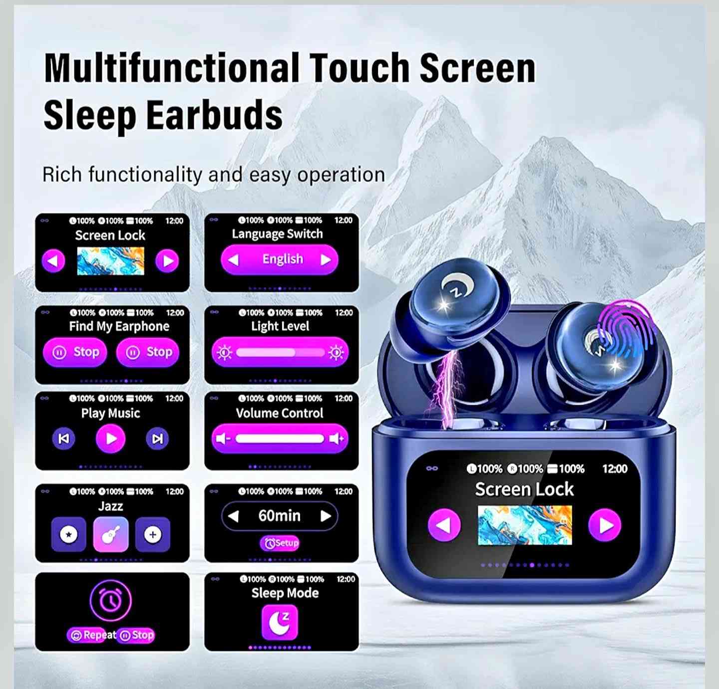 سماعة بلوتوث شحن ام شاشة تحكم ومواصفات تحكم عبر الشاشة شحن تايب سي
عزل تام وصوت صافي  جديده مانستخدمه  صناعة الماني للتواصل *********** مواصفات مذكورة على الغلاف
السعر ٢٧ الف مع التوصيل
