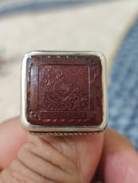 محبس يماني • مخطوط يدوي • فضة ٩٩٠