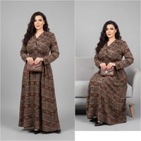 فستان نسائي • فري سايز • خامة كريشا