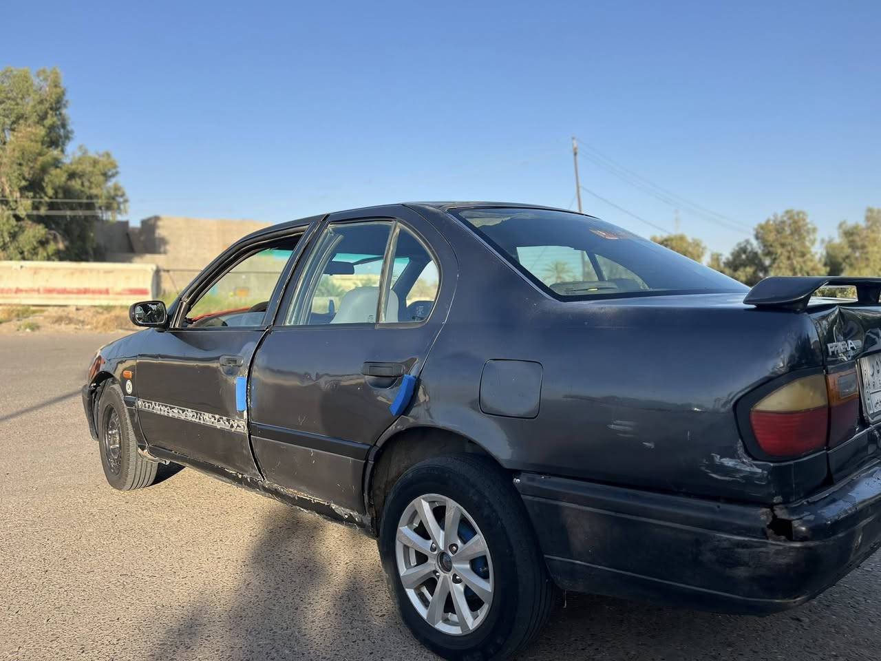 السلام عليكم نيسان برايمره موديل 1992 كير ومحرك خير من الله عنوانها صلاح الدين الضلوعيه 
***********
