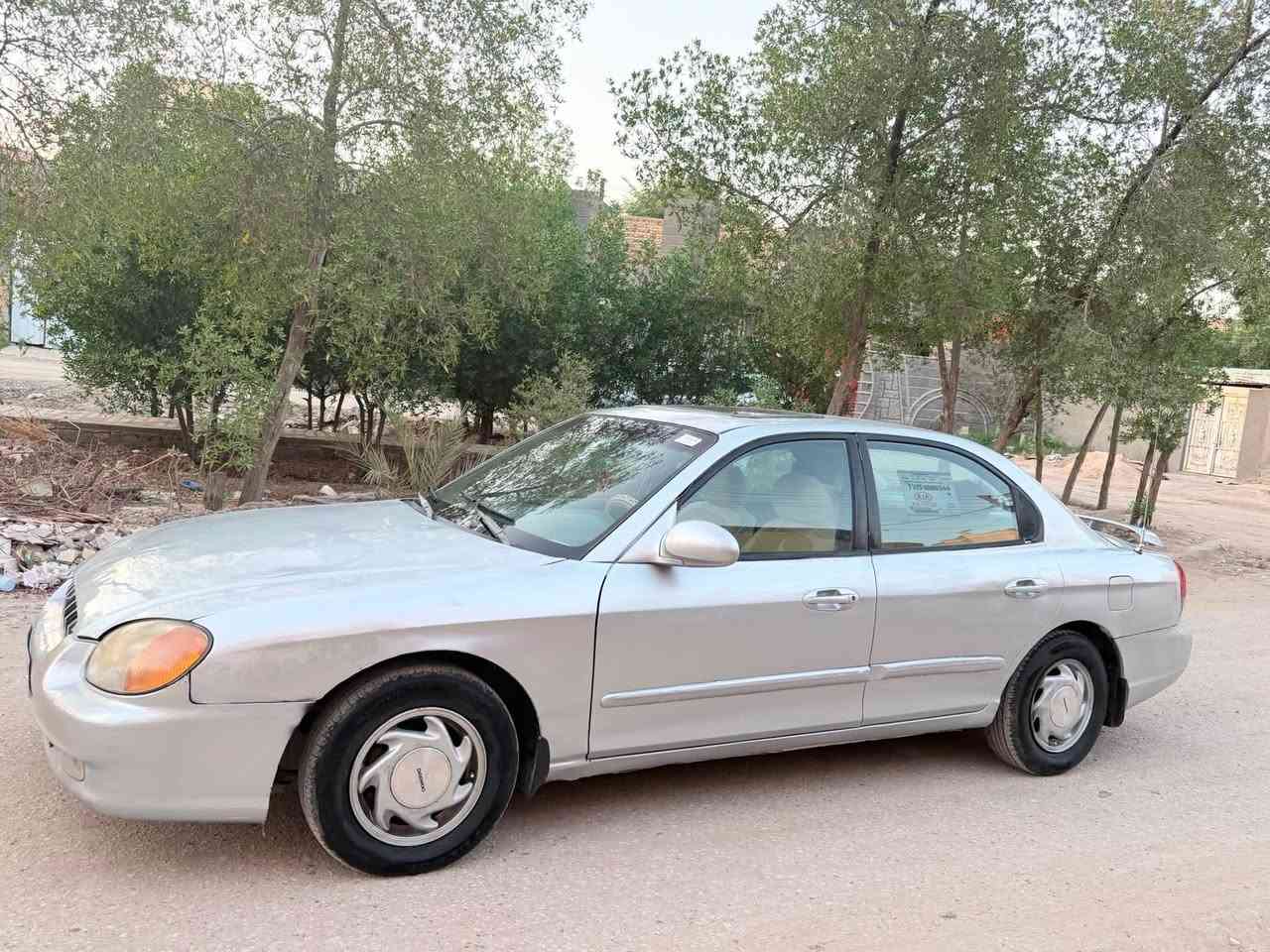 السلام عليكم سوناتا مديل ٢٠٠١ رقم بغداد انكليزي مكينه وكير ٢٠٠٠ نضاف حداديه إماميه وخلفيه تمام تبريد ثلج مكفوله من الضربه مصبوغه عام السعر 45 وبيه مجال انشالله عنوان القاسم ***********
