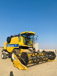 حاصدة موديل 2019 رقم اربيل حره بأسمي  40/50 اربعة بلم ماشية شي قليل  ا...