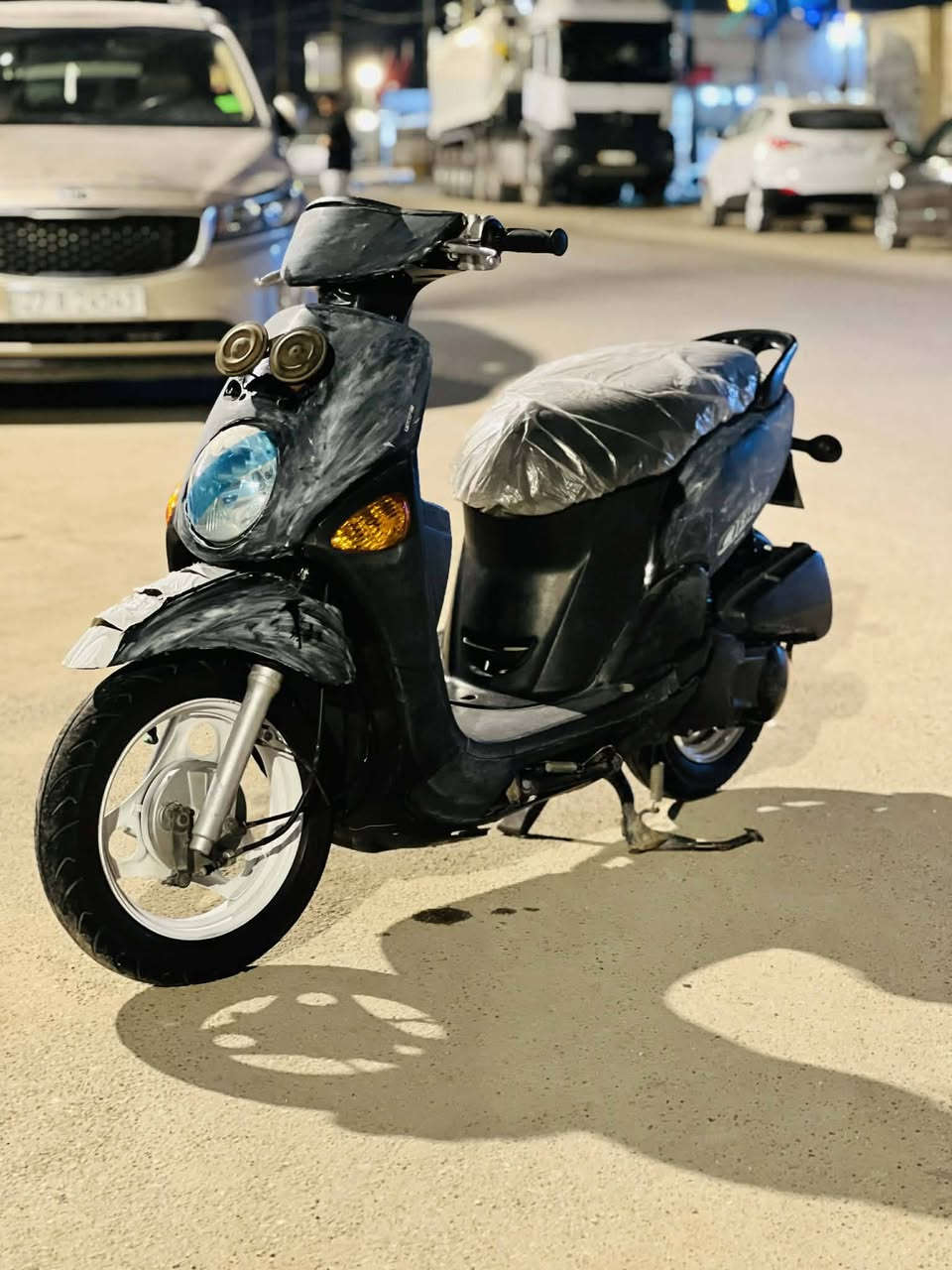 دراجه فله البيع السعر 900بيه مجال
نضيفه كلش كله شغاله بانزين محسن دراجه بلاد
الناصريه حي الفداء
***********رقمي
ب900بيه مجال
