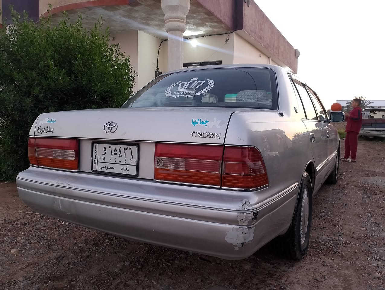 السلام عليكم
للبيع كراون راس الثور رقم بغداد 1997كفاله تحوير غسق  عامه من الكص ونقل جثه  وحادث واصوليات تخم تاير صدر امامي خلفي جديد داخل جديد كير مكينه جدد تبريد ثلج كشنات 4كهرباء مكان السياره صلاح الدين بلد السعر 95وبيها مجال +***********
