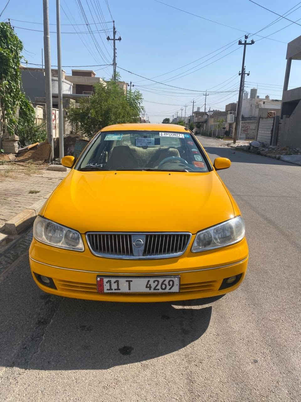 سلام عليكم نيسان صني للبيع موديل 9 رقم بغداد بسمي شرط تحويل وكالة بيها منظومة غاز قبل ٦ أشهر شاده ورشه كركوك منطومه تبريد جديد كير شرط محرك بدون تنقيص وبخار بي صوت جعوب ما بيها ضربه ولا تبديل سياره فقط مكانات تصفيه سعر ٨٠ وبي مجال ماراوس فقط بيع ***********
