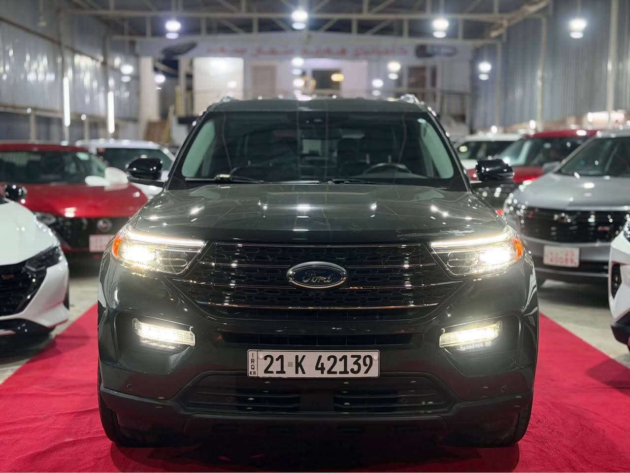 فورد اكسبلور (LIMITED موديل : 2023
تم تنزيل السعر 198$ بلاش بلاش بيها مجال (بيع فقط) 

اللون : أخضر زيتوني

حجم المحرك : 2.3. 4 سلندر)

رقم الشاصي مرفقة مع صور

LIMITED : المواصفات

بصمة ابواب

بصمة تشغيل

تشغيل عن بعد

شاشة كبير لمس

شاحن هاتف لاسلكي

360 كاميرة

هاند بريك بصمة

اوتو هولد AUTO HOLD

اوتو ستارات AUTO STARD

AUTO STOP اوتو ستوب

رادار امامي تحديد مسار)

رادار جانبي نقاط عمياء)

رادار خلفي (التحذير من الاصطدام

حساسات امامي

حساسات جانبي

حساسات خلفي

نظام ECO

NORMAL نظام

SPORT نظام

داخل ليد LED

تحکم استيرن

استيرن كهربائي

استیرن هیتر

كشنات جلد

كشنات كهربائي

كشنات خزن + ميموري

کشنات تبرید

کشنات هیتر

صندوق شفط كهربائي

لايتات LED ليد وعدسة زينون

بكلايتات LED ليد

ويل كروم

تفاصيل اكثر الاتصال على ارقام التالية  ***********

عنوان كركوك معرض سي بورد ***********! واتس
