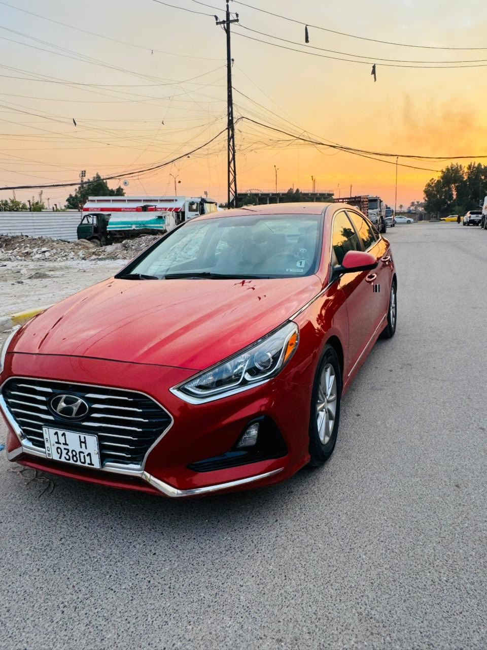 سوناتا للبيع وارد امريكي موديل2018 حادثها باب الصدر فقط صور الحادث بلمنشور مواصفات نصفي فول مكينه وكير على وضع الشركه ماشيه 58 ستخدام شخصي صدر امامي وخلفي جديد تخم تاير جديد بيها 4مكانات كلير فقط السعر 118 الاستفسار على الرقم *********** عنوان بغداد الرصافه
