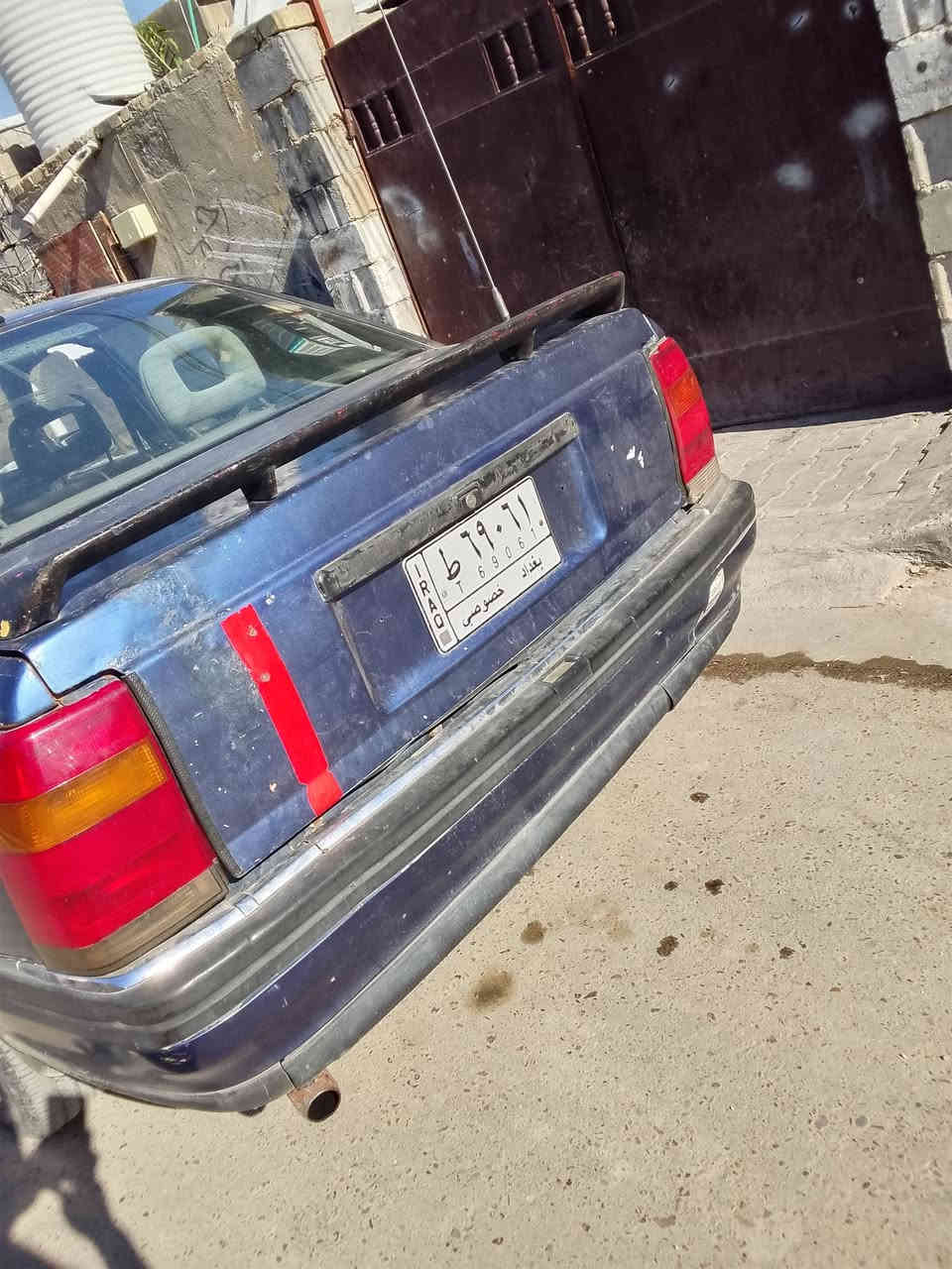 السلام عليكم وبل وميكه موديل 91 رقم بغداد سنويه لحد 26 السياره مكفوله تحويل مباشر السعر 30 وبيها مجال مكان بغداد الطيفيه ***********,,***********,,***********
