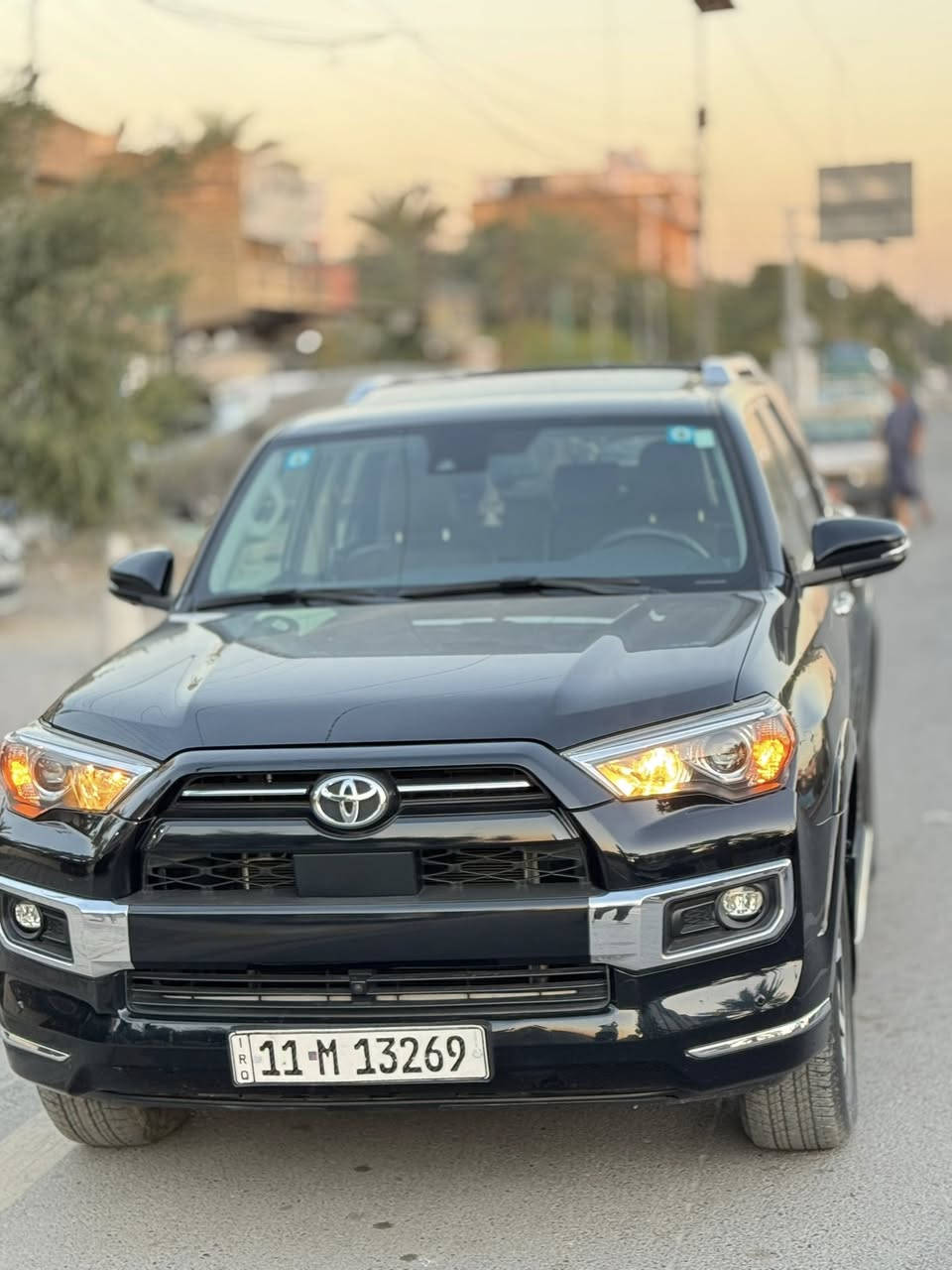 TOYOTA 4RUNNER
السلام عليكم 

ماشاءالله  موديل2022 

TOYOTA  4RUNNER limited

Model2022
 

~ تويوتا 4 رنر  لون  اسود  

~ محرك 6 سلندر  / V6 

~ مواصفات limited 1/1

~فول مواصفات 1/1

~فتحة ( سيلايت)

~ تنته كنتاره 

~بصمة 

~ شاشة كبير  

~   5كامرات محيطيه 

~ كشن  جلد و تبريد و تدفئة و خزن وكهربائية 

~سكان هيترة 

~ داخل قرميدي 

~ رادار امامي و جانبية 

~تحديد سرعة 

~نظام ECO

~ حجم تايرات ٢٠ ويل بيلادي 

~ ( ٧ )  راكب 

~ ماشي16  الف ميل 

~ سيارة  بدون صبغ

~ ايرباكات كل بلادي اصلية 100/100

~وبخدمتكم 

***********

مكان السياره بغداد البنوك مجمع الساتذه
