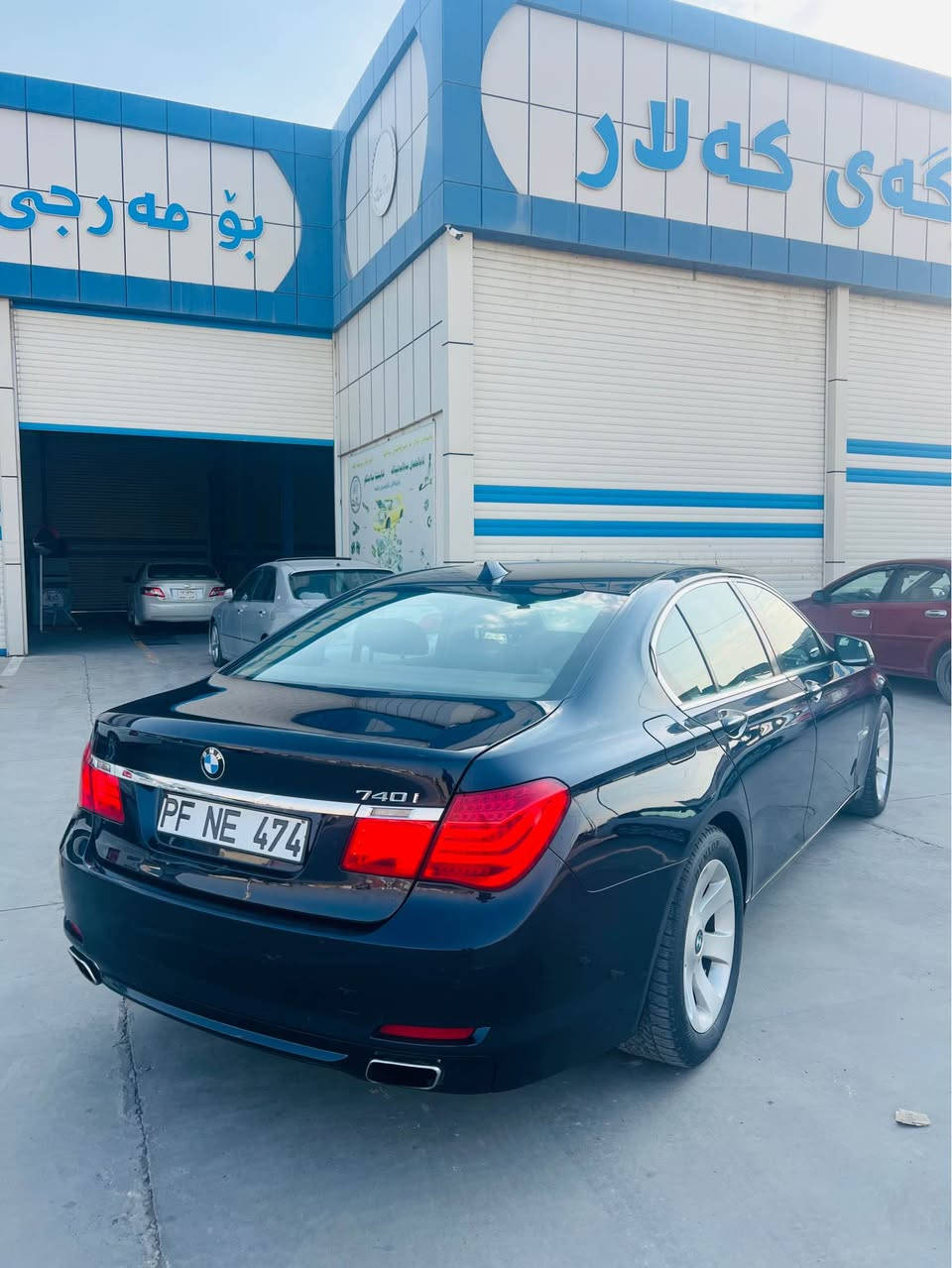740 6بستون مۆدیل٢٠١٢ تابڵێیت تازەو جوان ئەم ساڵ داخلبوە مەنەفیستی ئەسڵی لەگەڵە مەسرەفی یەک دیناری تیانیە مەکینەو گێرو تەقەو ڕەقەی بەشەرت ٢٠٠هەزار رۆشوە بۆیاخی ئەوروپایە هەمو مواسەفاتەکانی ئیش ئە کات کۆدی بەناو خۆمەوەیە  *********** كالار, السليمانية
