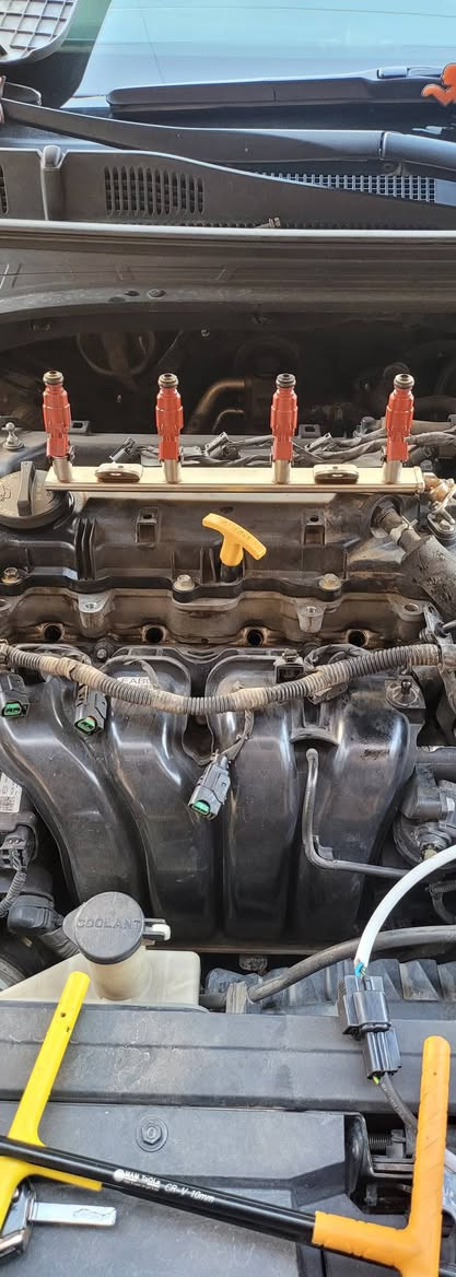 كيا فورتي 2020
ادامه منضومه احتراق 
فحص نوزلات بلجهاز 
فحص مجاول بلجهاز 
فحص بلاكات بلجهار 
سياره تعاني خربطه بسبب واشرات نوزلات 
عنوان الورشه الحريه الاولى 
***********
