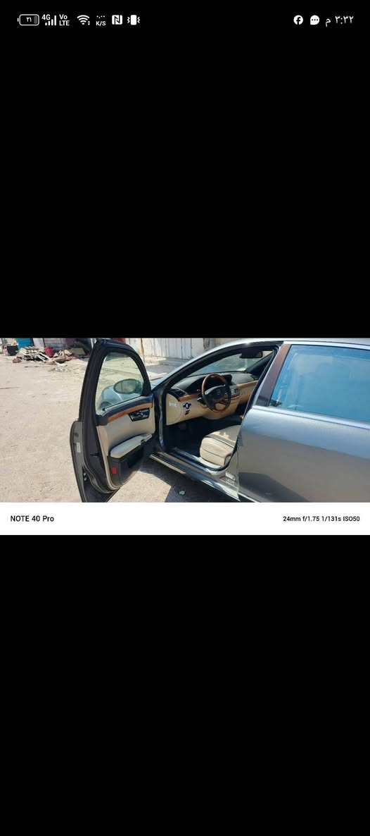 السلام عليكم
مارسيدس s550 (حديده ) 
موديل ٢٠٠٧ 
فول موصفات
حادثه دعاميه امامي وربع من البنيد 
كير ومحرك وشواصي كله مكفول 
***********
