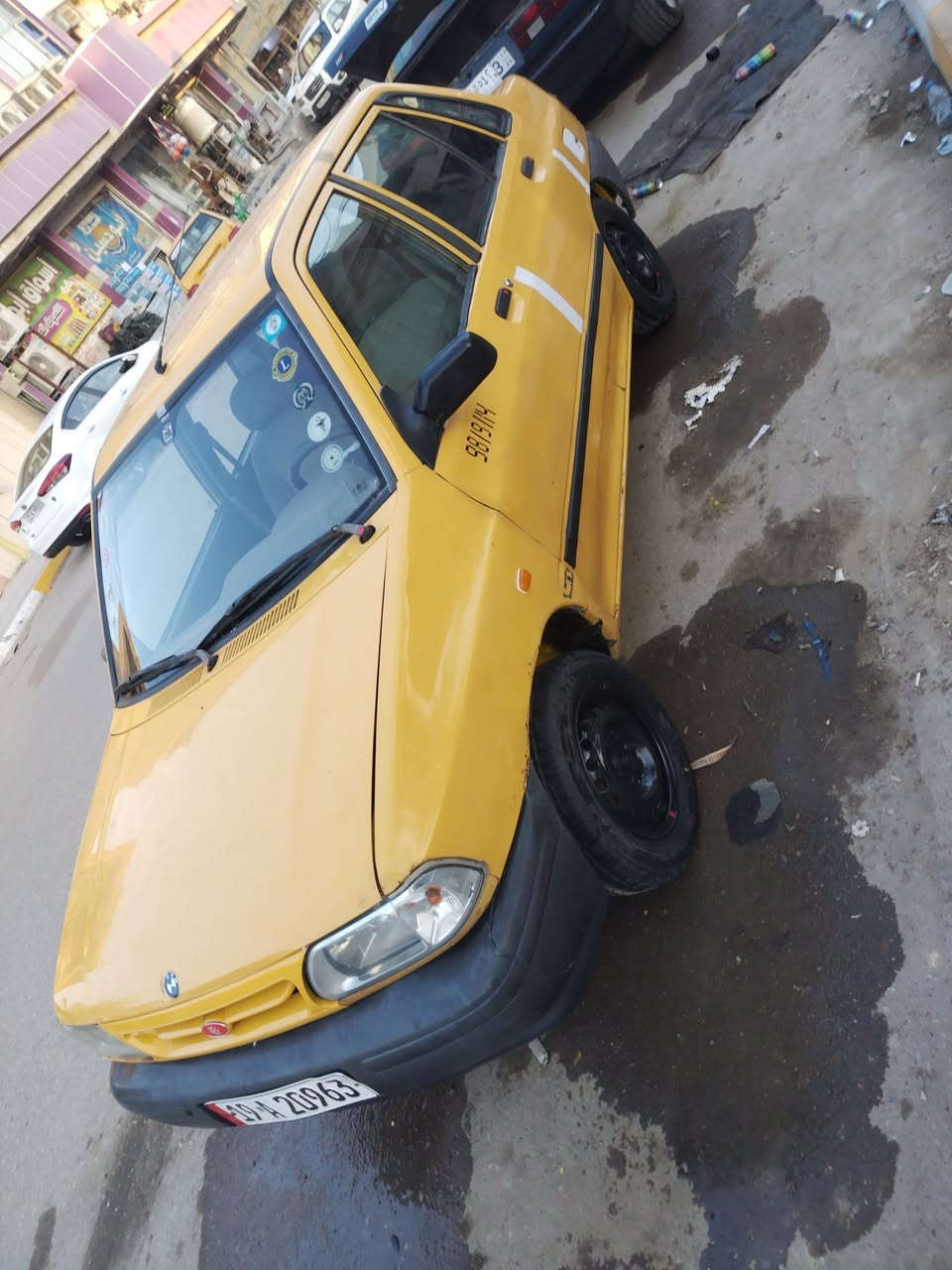 سلام عليكم سايبه للبيع سياره خير من الله موديل ١٤ رقم انكليزي تخم تاير جديد مكينه بل كارتون بس الكير الول يفلت ٠٧٨٥٤٨٨٠٩٩ مكاني كربلاء الحر ***********
