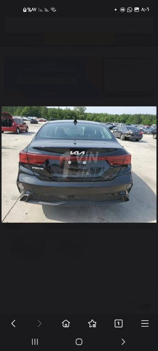 السلام عليكم كيه فورتي 2024 وارد امريكي الون اسود جديده ماشيه 20 الضرر موضح بلصوره تبديل جاملغ فقط بدون رقم مكاني بغداد ***********
