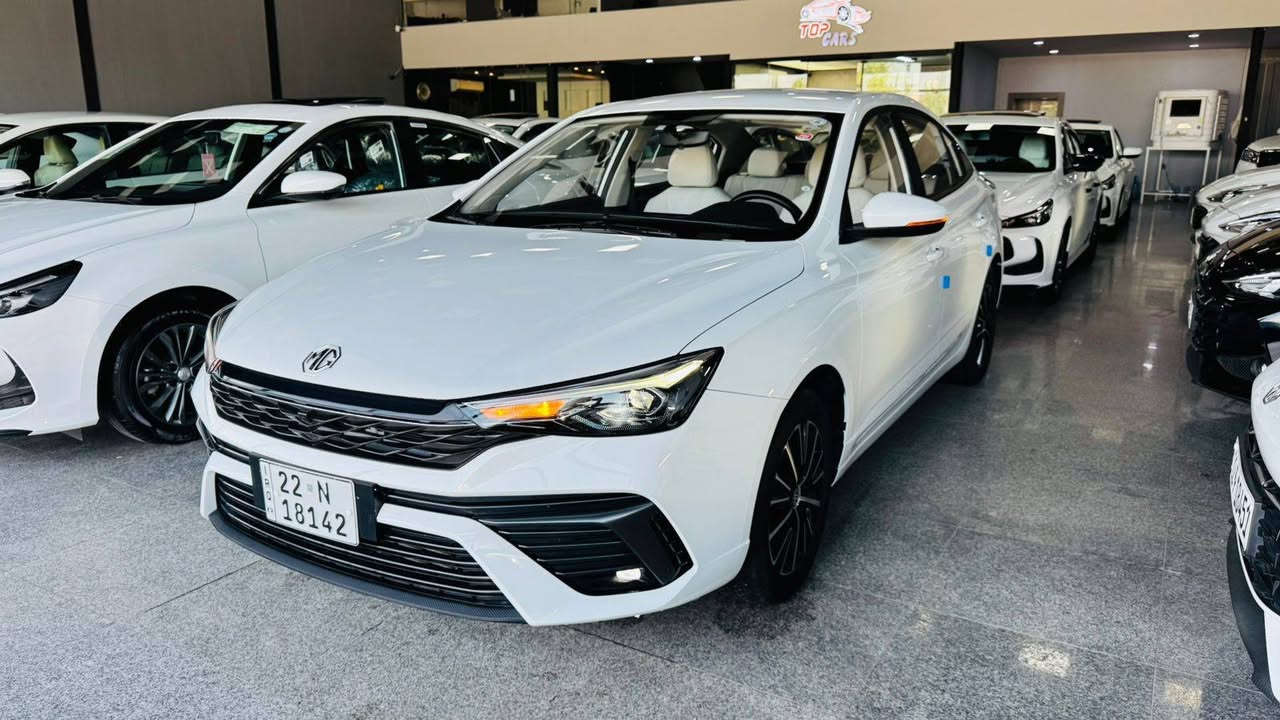 بسم الله الرحمن الرحيم
MG 5 plus 
2025
***********
***********
ته نها 17هه زار رؤيشتووه 
دعامى لؤ دعامى به شه رت 
بئ صبوغ بئ تعديل بئ ته زره 
كه مترين نرخ...
مواصفات كومفورت 
بصمة 🫆 
شاشه گه وره 
گيج الكتروني 
حساس دعامى دواوه 
تبريد مركزى دواوه 
بريك بصمة 
اوتو هولد 
لايت ليد و زينون 
بلاجكتور زينون 
ويل كروم 
ئاوينه إشاره ت 
سوكان ڤوليوم 
ناو سپى 
شوين هه ولير
