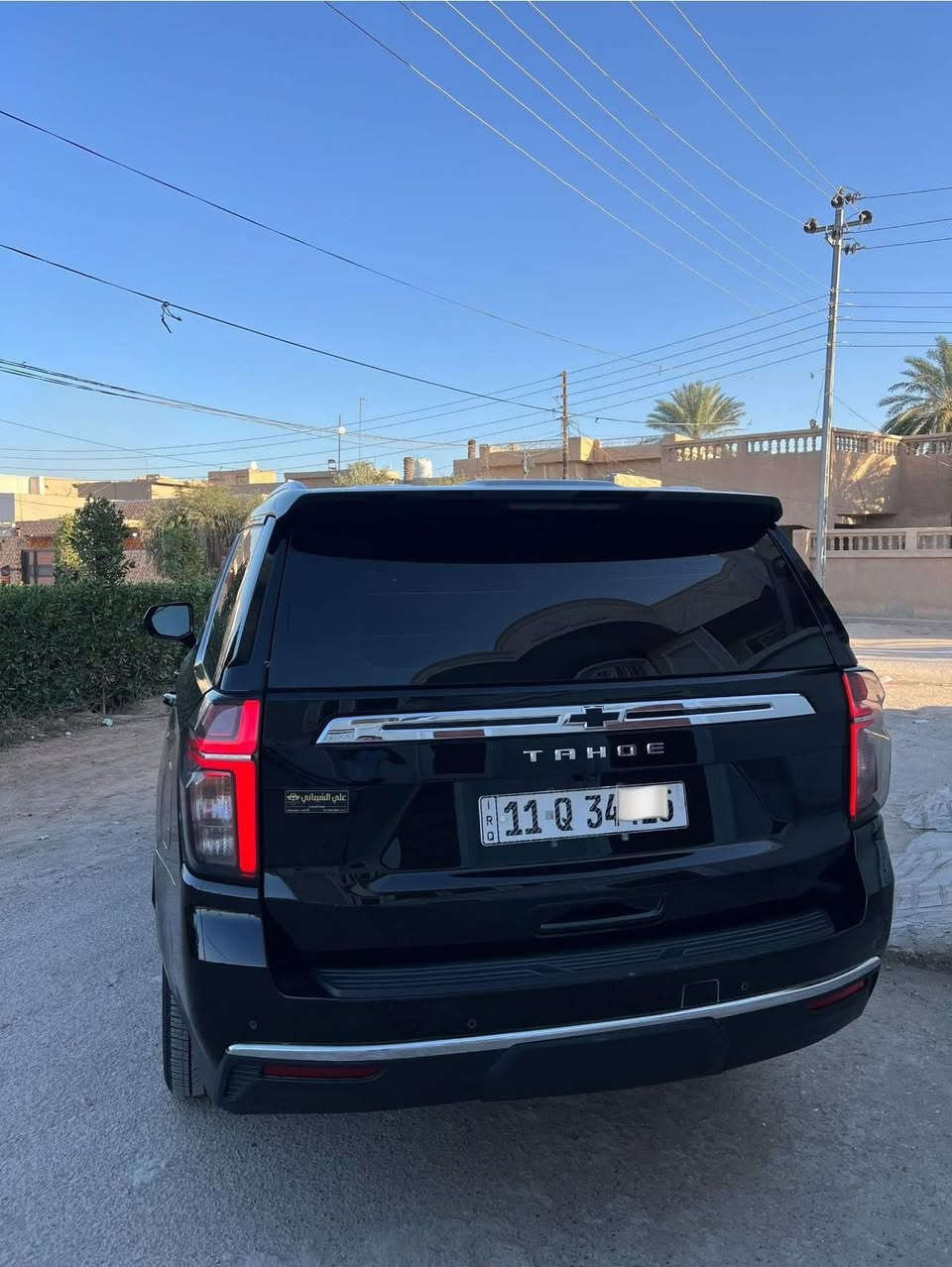 شفرليت تاهو 2024
مغلفه ppf ضمان 10 سنوات 

تحويل مباشر ب اسمي سنويه

وكالة المنصور خليجي علامه سوده 

اللون : اسود  ماشييه 31 الاف كم زيرووو وقابل للزياده

سياره مكفوله  بدون صبغ بدون حادث كفالة عامه 

كل غراض بلادي موجوده 

‎نظام تحسس + كامرات

‎حجم المحرك : 5300 Cc

‎عدد الاسطوانات : 8 اسطوانات ( 8 سلندر )

المواصفات  

‎* المقاعد كهربائية 

‎* مقصوره الركاب 7 راكب  + خشب ملكي 

‎* شاحن وايرلس لاسلكي

‎* نظام الرؤيه : كامرات رؤيه شامله ( BIRD VIEW )

‎* نظام التعليق مستقل

‎* كشنات ميموري خزن

‎* نظام الصوت BOSE سماعات عدد 10

‎* دوسات كهرباء + اناره LED

‎* نظام سحب مقطوره تحكم كامل + كامرة لرؤية المطوره

‎* داتا شو

‎* تشغيل بعد 

بصمات *

‎* تحديد مسار 

‎* لد امامي 

‎*مري شفط 

‎* 4 كامرات 360 درجه 

رادار * 

‎*     ويل كروم 22 حجم وعليها تخم تاير 

‎* شاحن واير ليس

‎* ثلاجه 

‎*المقاعد يوجد مخارج يوبي اس 

مكان :بغداد - الدوره 

‎ 

للاستفسار اكثر

***********
***********
