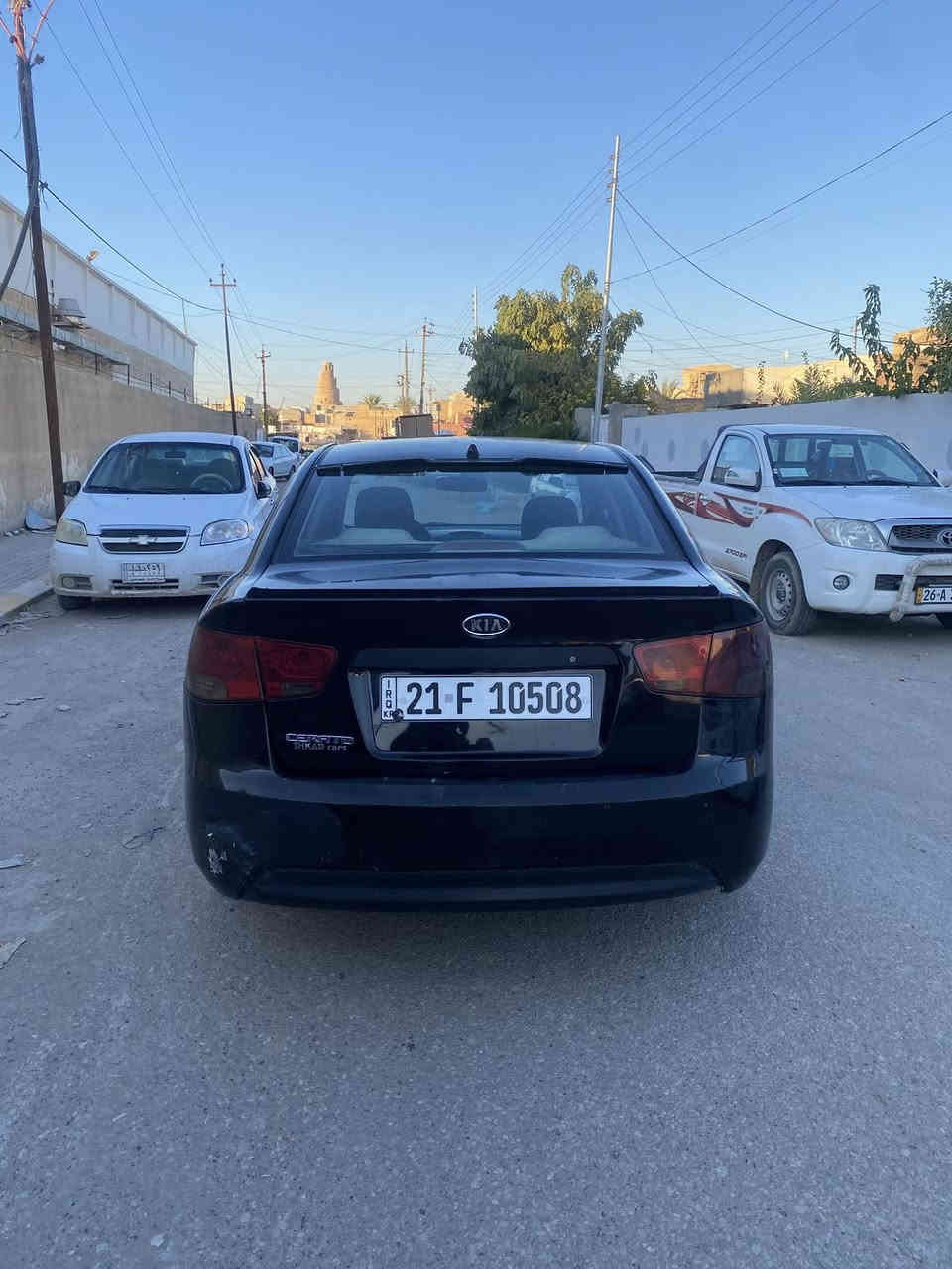 البيع
كيا سيراتو 2013 
موصفات عاديه
شاشه كامره 
تحكم ستيرن 
رقم سليمانيه
سنويه 26
محرك وكير كفاله عامه
ضرره جاملغ الايسر خلفي  
مكاني سامراء

 (االسعر 93) 

 ***********
