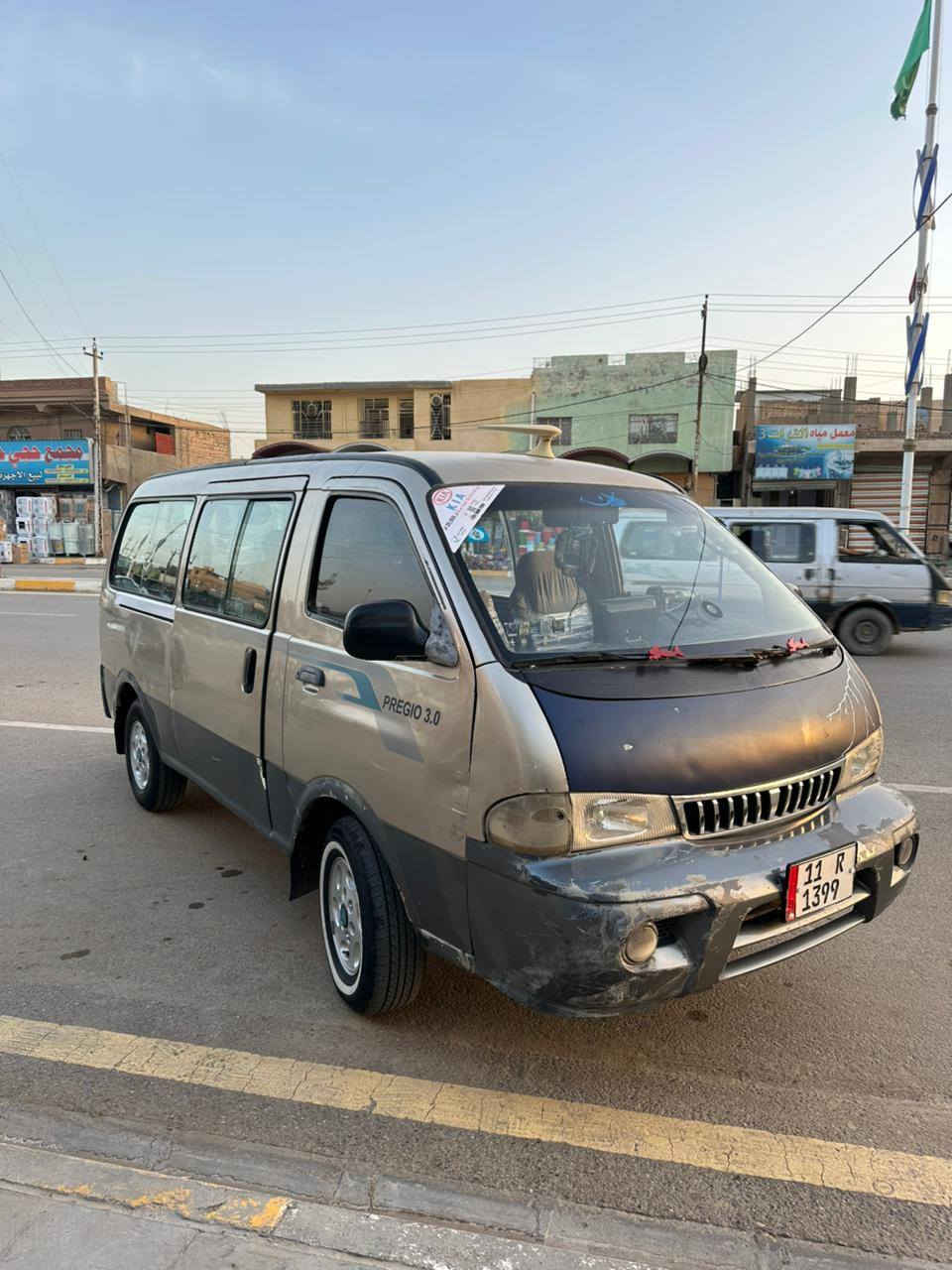 سلام عليكم بريجو للبيع مكفولة رقم بغداد موديل 97 شواصي مكفولة محرك كير اكسن كفاله الاستفسار عل رقم الهاتف ***********
