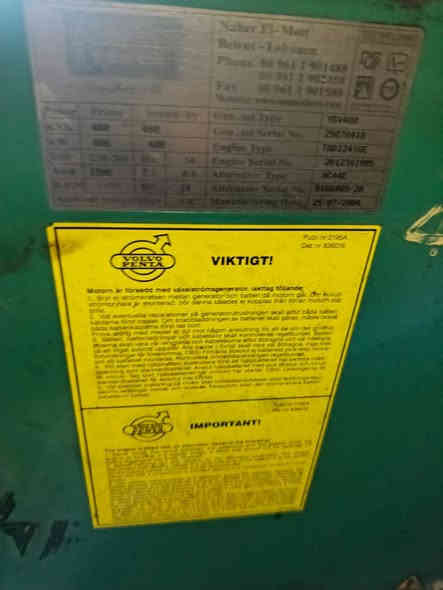 للبيع توليد 480 كيفي مع شاصي وراديتر وبرودكشن دي
*********** 
الشيخ عمر بكراج الامانه
