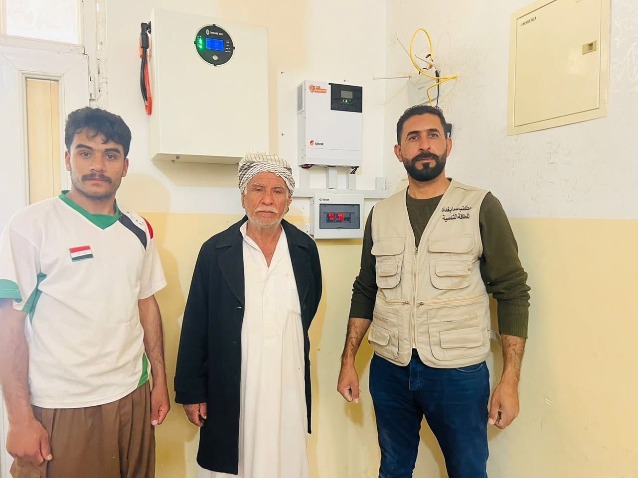 بفضل الله تعالى،
قام كادر سما بغداد للطاقة الشمسية اليوم بتنصيب منظومتين طاقة شمسية، وكما يلي:

🔹 المنظومة الأولى:
في منطقة الگراقول
للأخ: عبد الله جاسم محمد الگرقولي
بسعة ١٠ أمبير (ليلي ونهاري)

🔹 المنظومة الثانية:
في منطقة زور البوحشمة
للأخ: زهير الهاملي
بسعة ١٠ أمبير (ليلي ونهاري)

📞 للحجز والاستفسار – مبيعات:
***********
