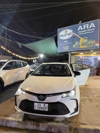 كورلا2023 هايبرد ماشيه40 ألف  سونار مرفق كلش احمر  موصفات الكورلا معرف...