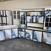 كاونتر ٢م • سنك ١م٢٠ • مرمر