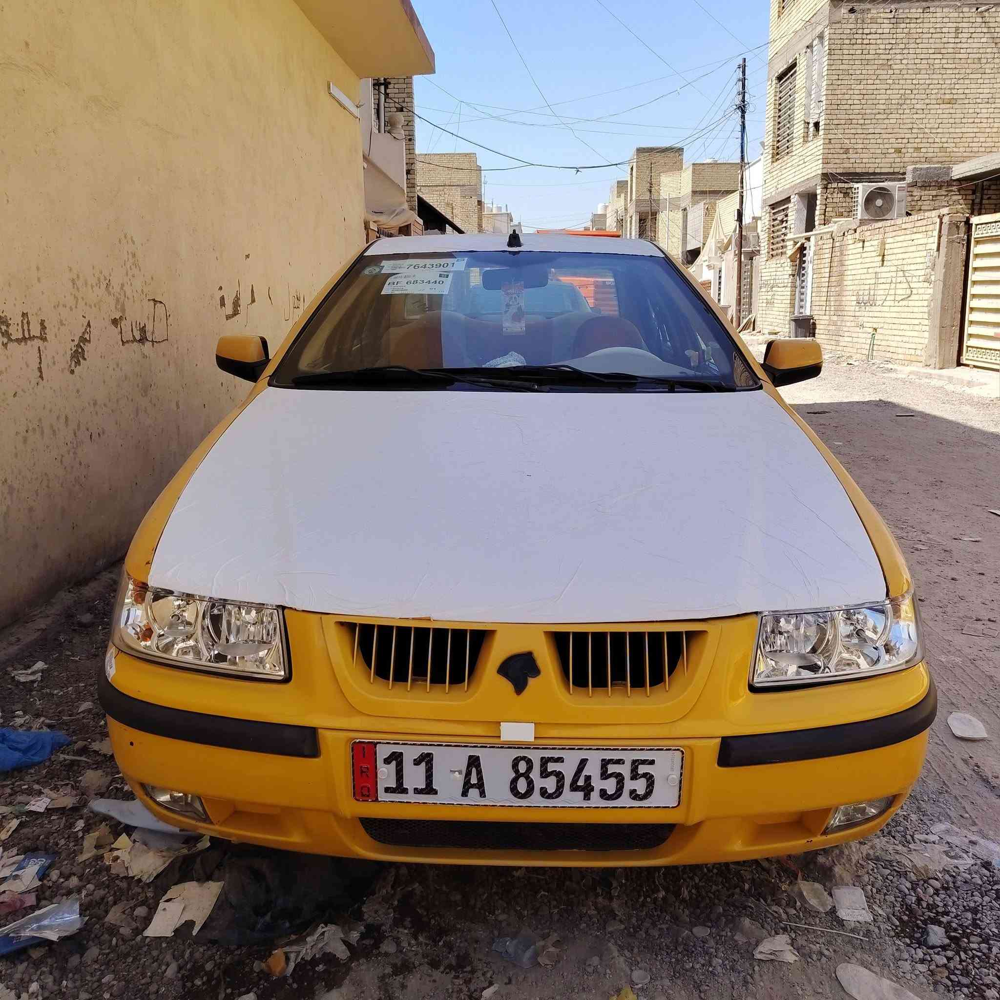 سلام عليكم سمند مديل 11 ناطقه داخل بيجي 
امصفره هيئة وغرامات سنويه لل 2030 تحويل مباشر 
مكينه كير صدر مكفولات كهربائيات كله شغاله سنتر لوك شغال تبريد شغال ثلج كشر صبغ اهلالات امعمره باقي الكشر مكفوال السياره مال جناي بل عافيه عل ياخذه 
عنواني بغداد الامين سكينه السعر 30$ وبيه مجال 

***********
