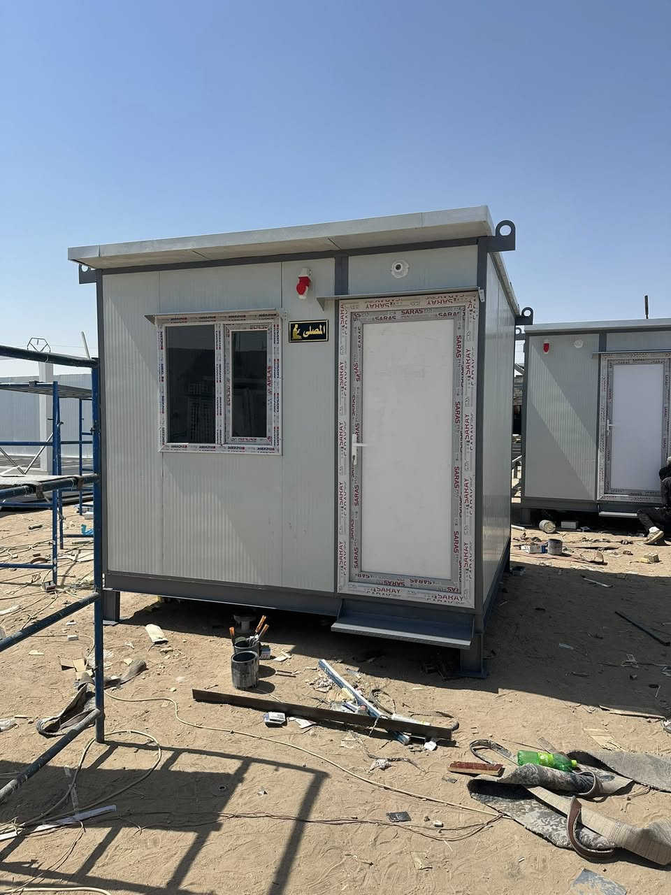 كرفان قياس 3*3 سعره مليون و100 جديد الصنع 

يوجد لدينا جميع أنواع الكرفانات الجاهزه بكافت القياسات جديد ولمستعمل حسب الطلب

العنوان كربلاء طريق الرابط 

يوجد توصيل لجميع المحافظات 

لاتصال *********** ابو قمر 

المكتب ***********
