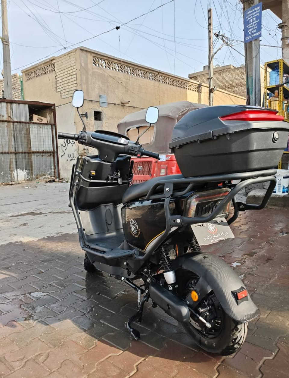 دراجه شحن
شركة الصقر الأحمر 
البطاريات: 7

بطارياتها الأصليه 

دراجة برغي ما مبدل بيها 

ما ماشيه هواي

 السعر: ٦٥٠ الف 

تريد تفاصيل اكثر أتصل: ***********
