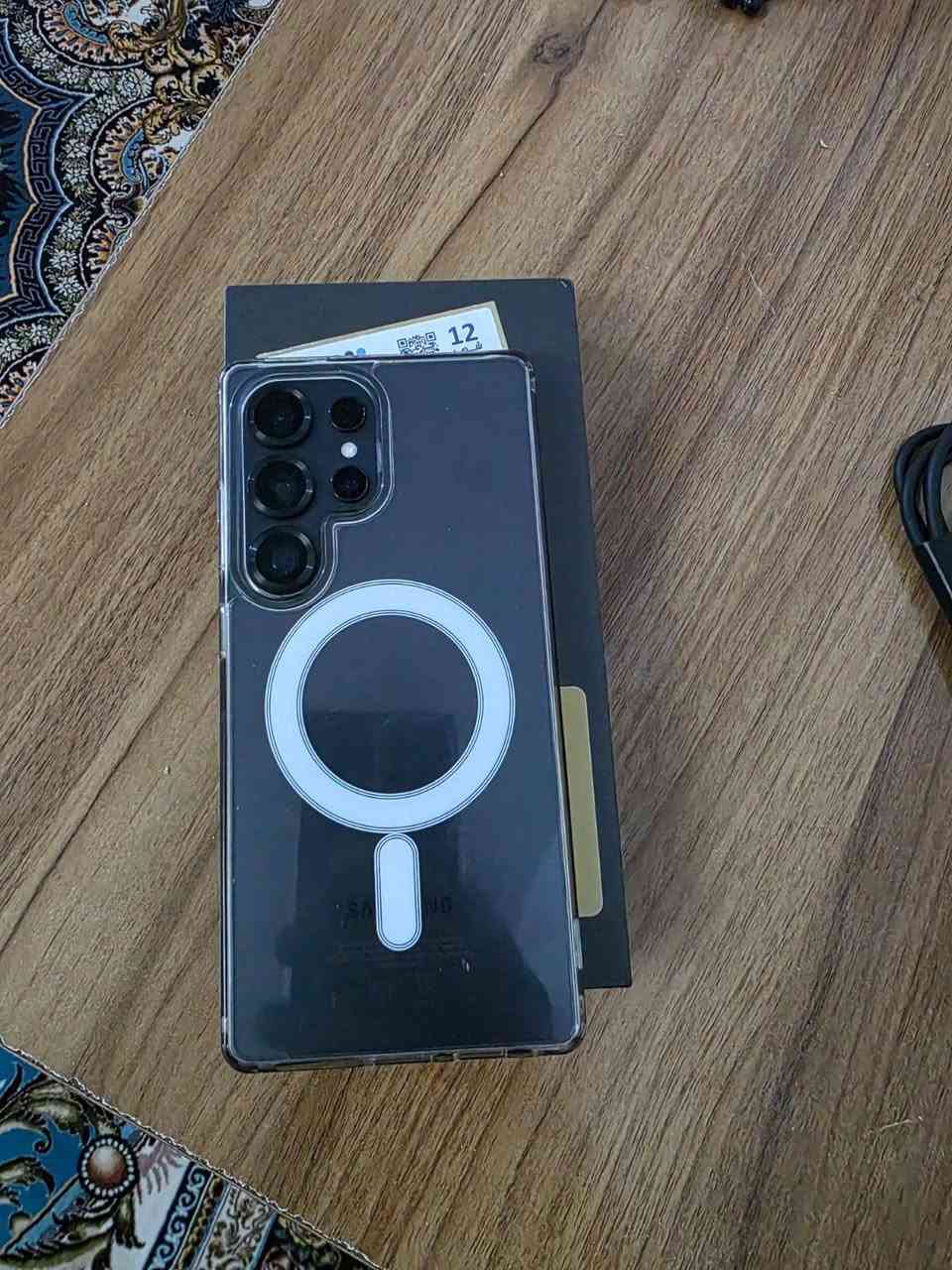 السلام عليكم
للبيع
S25 Ultra ذاكرة 256  ؛ الجهاز جديد ومستخدم قليل جداً،   اللون المميز، ضمان سنة وكالة عين الفهد +ضمان كسر الشاشة، ملحقات الجهاز كاملة، الجهاز دبل سيم كارت
للتواصل والاستفسار 
***********
