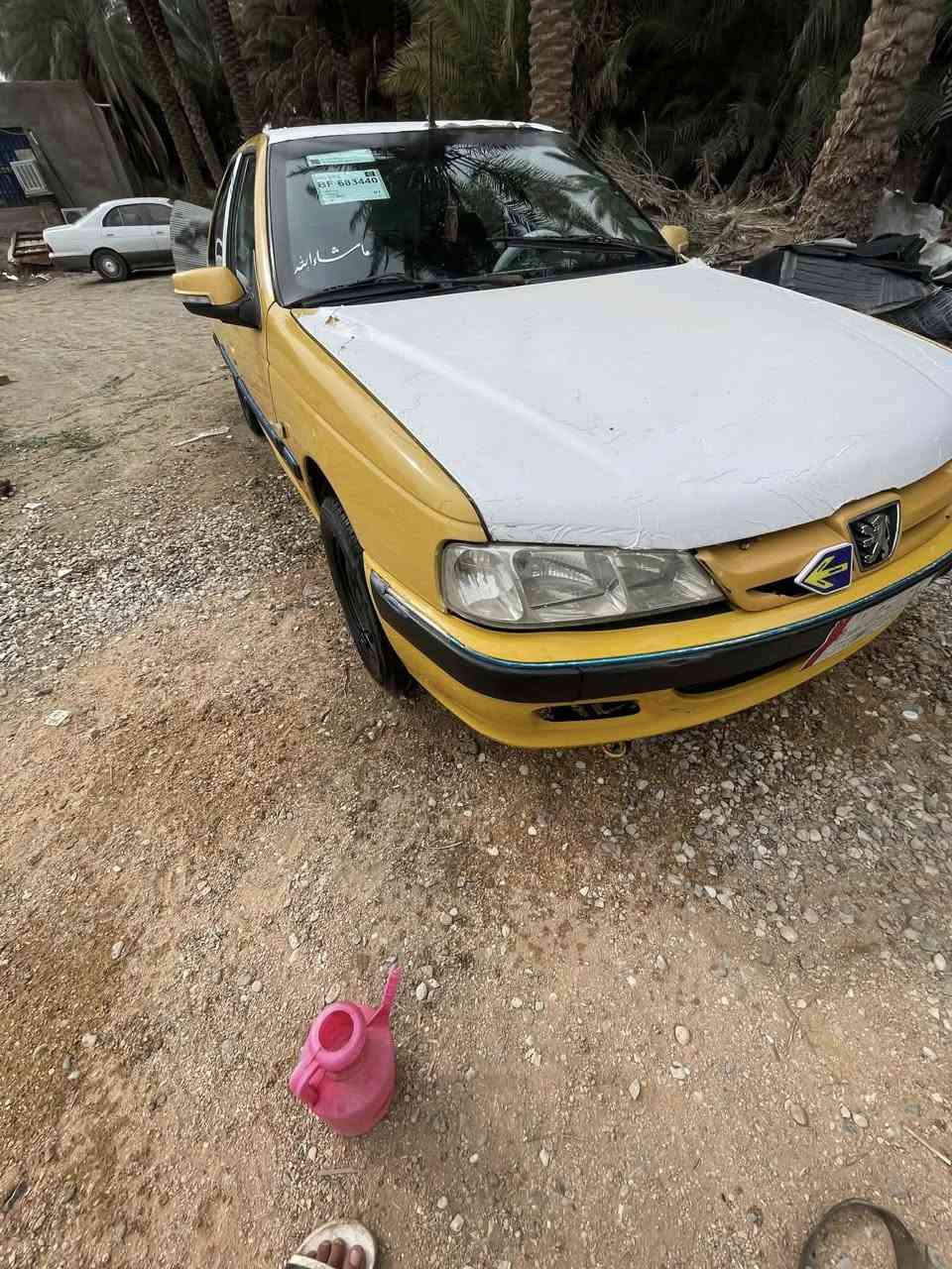 بيجو بارص موديل 2015رقم بابل سنويه لسنه 28بيها ضربه جاملغ الخلفي بجهه السايق بدون دواخل محرك وكير وتخم تاير التبريد مايشتغل  عارضها ب38 وبيها مجال ***********
