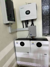 الجوادين • منظومة شمسية • Growatt ٦ كيلو