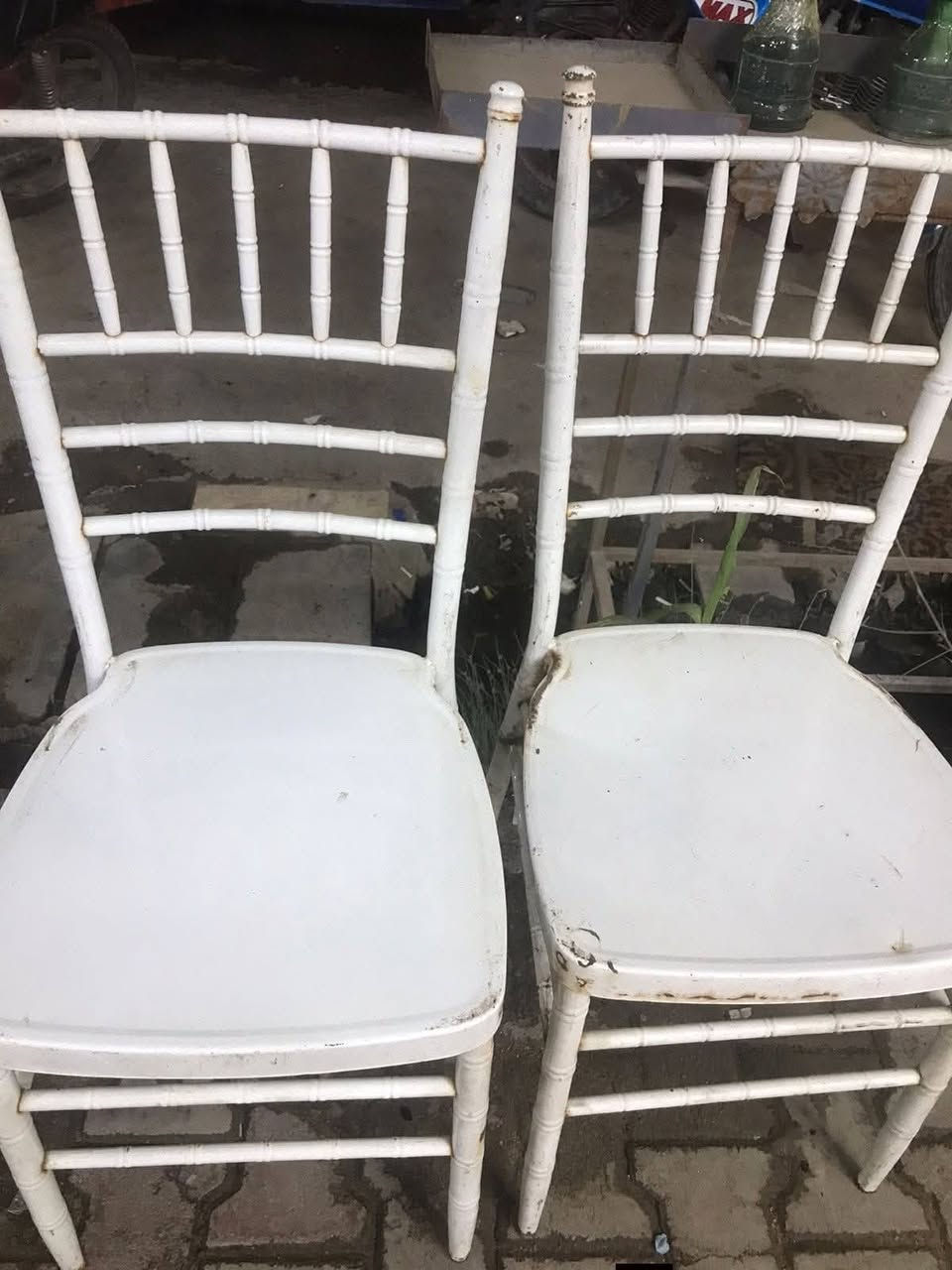 سلام عليكم شباب
كراسي حديد البيع من متان قوه ستخدام 
كوفيات / كهاوي /عيادات/ وشراي دالل
عدد 50 استفسار ***********
العنوان الرفاعي شارع الطباء
